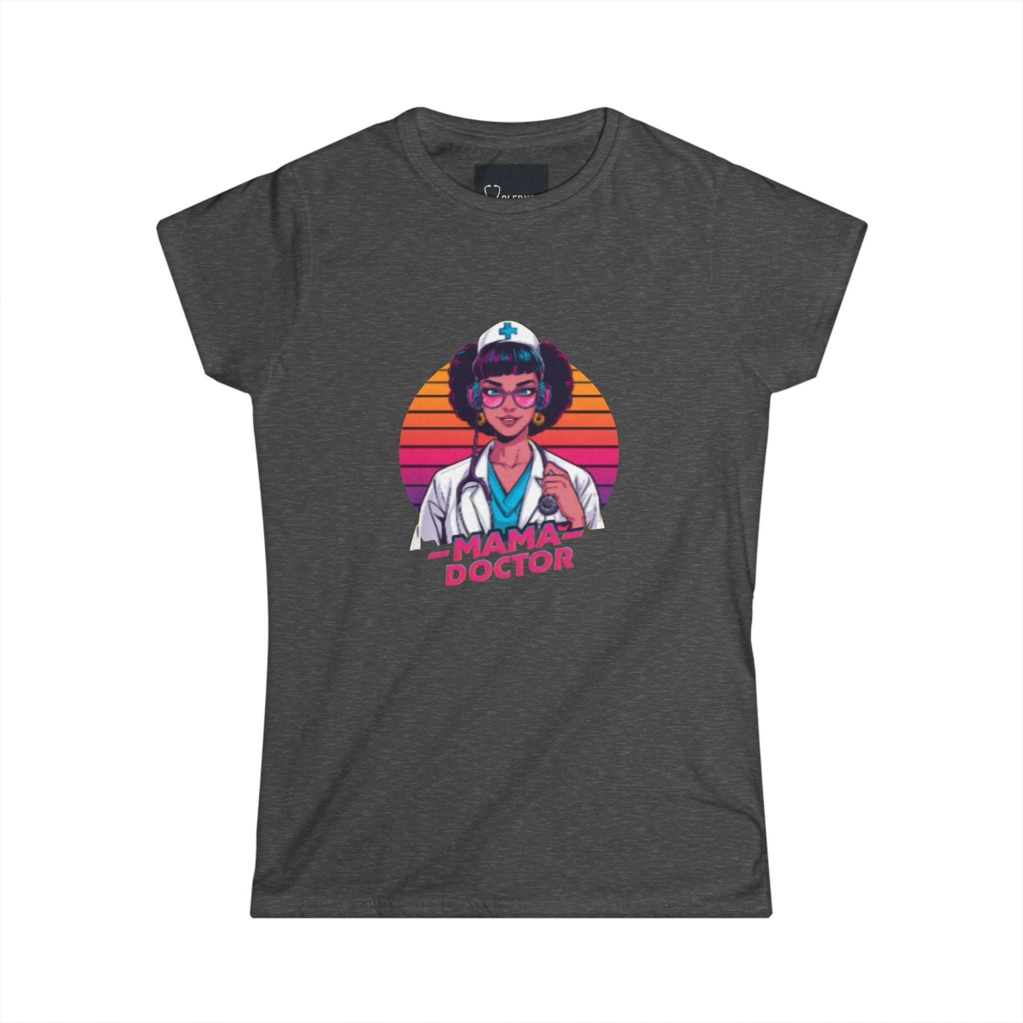 Mama Doctor Retrowave Tshirt