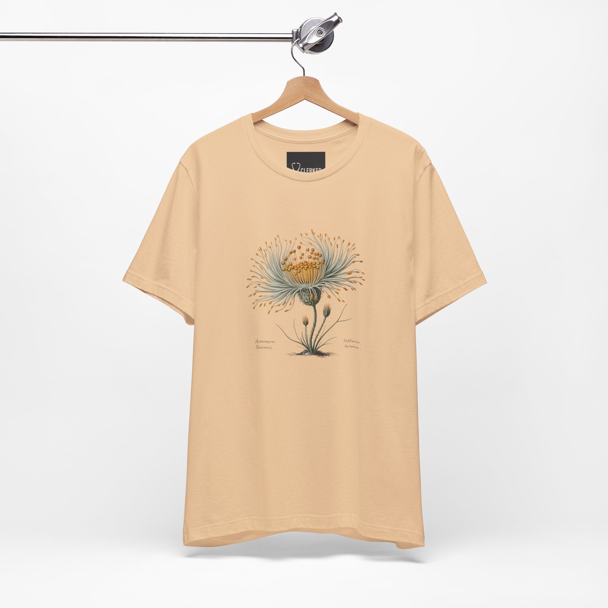 Actinomyces Turicensis Botanical Tee scientific view 2