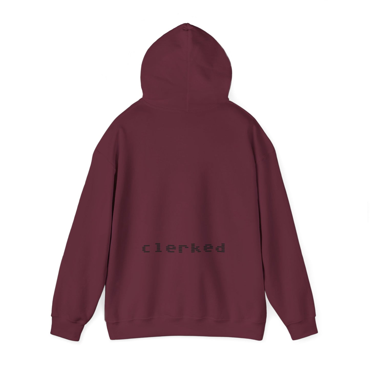 Anatomical Heart Floral Clerked Hoodie