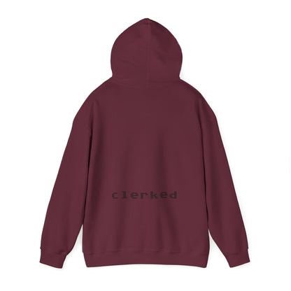 Anatomical Heart Floral Clerked Hoodie