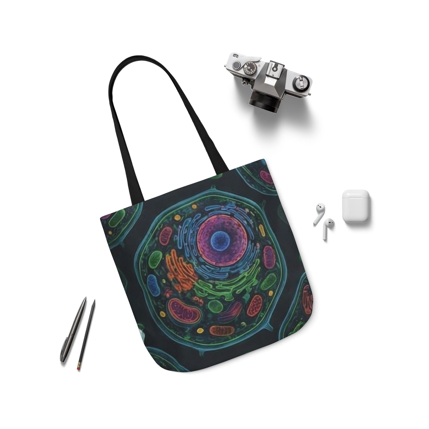 Cell Section Canvas Tote Bag Art of Medicine bag 5