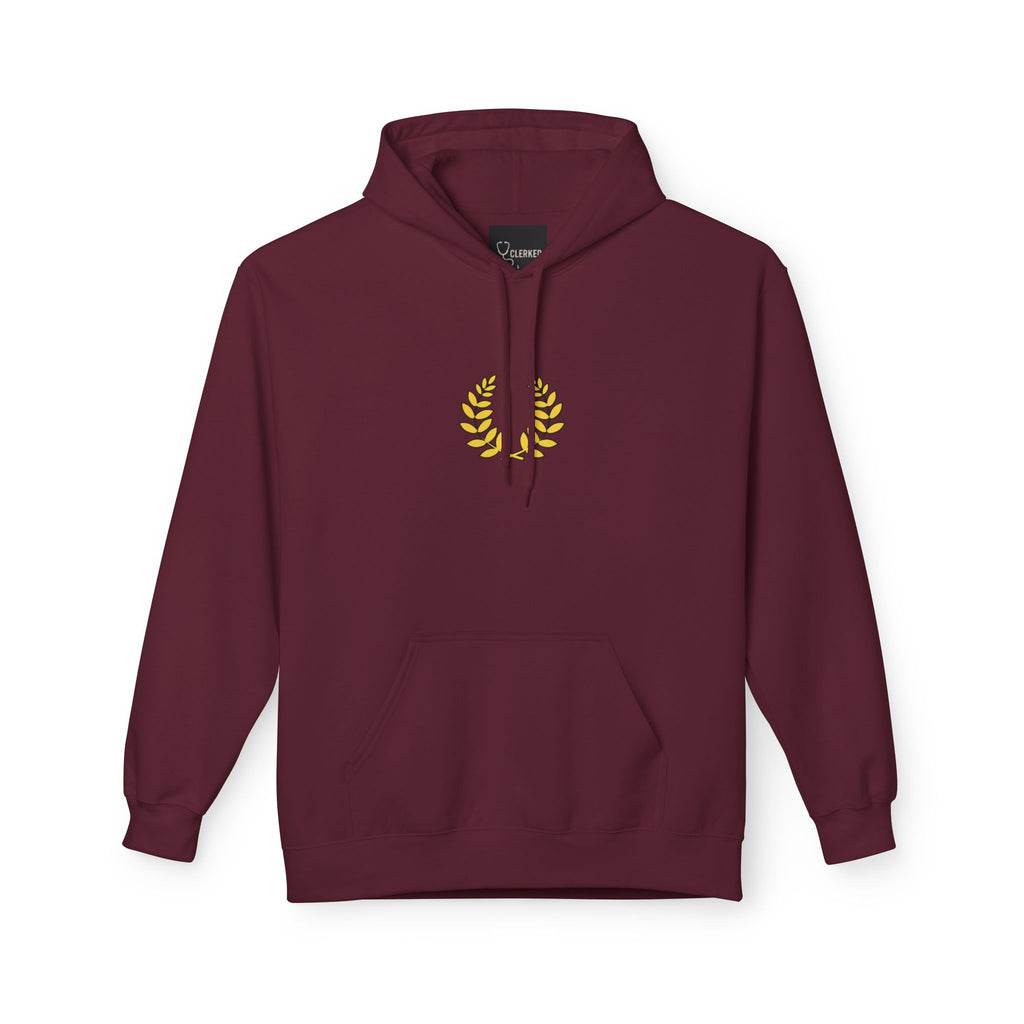 Grand Rounds Club Hoodie laurel medical streetwear view 4