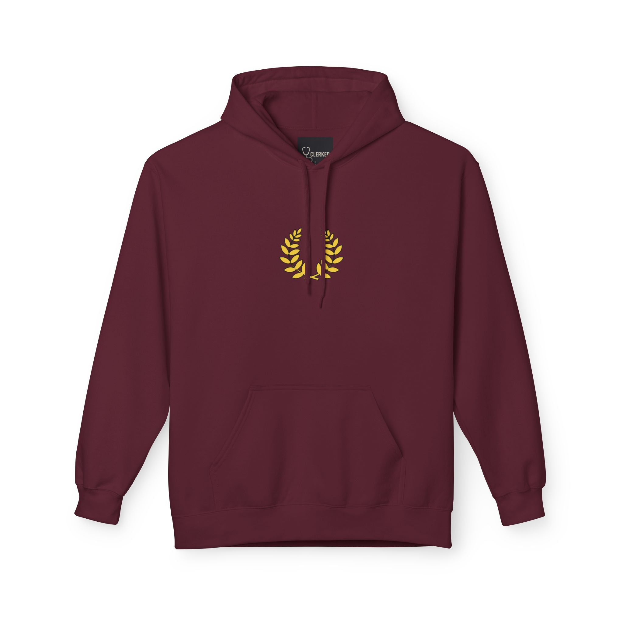 Grand Rounds Club Hoodie laurel medical streetwear view 4