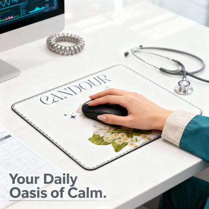 Candour Floral Mouse Mat unique medical school student gift