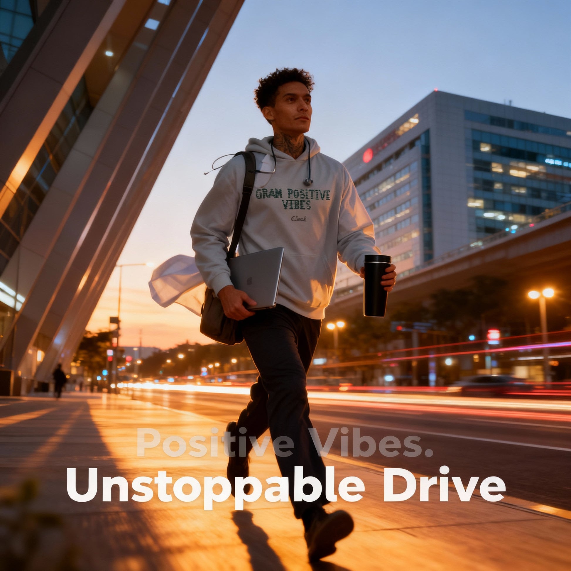 Gram Positive Vibes Hoodie art of medicine professional apparel