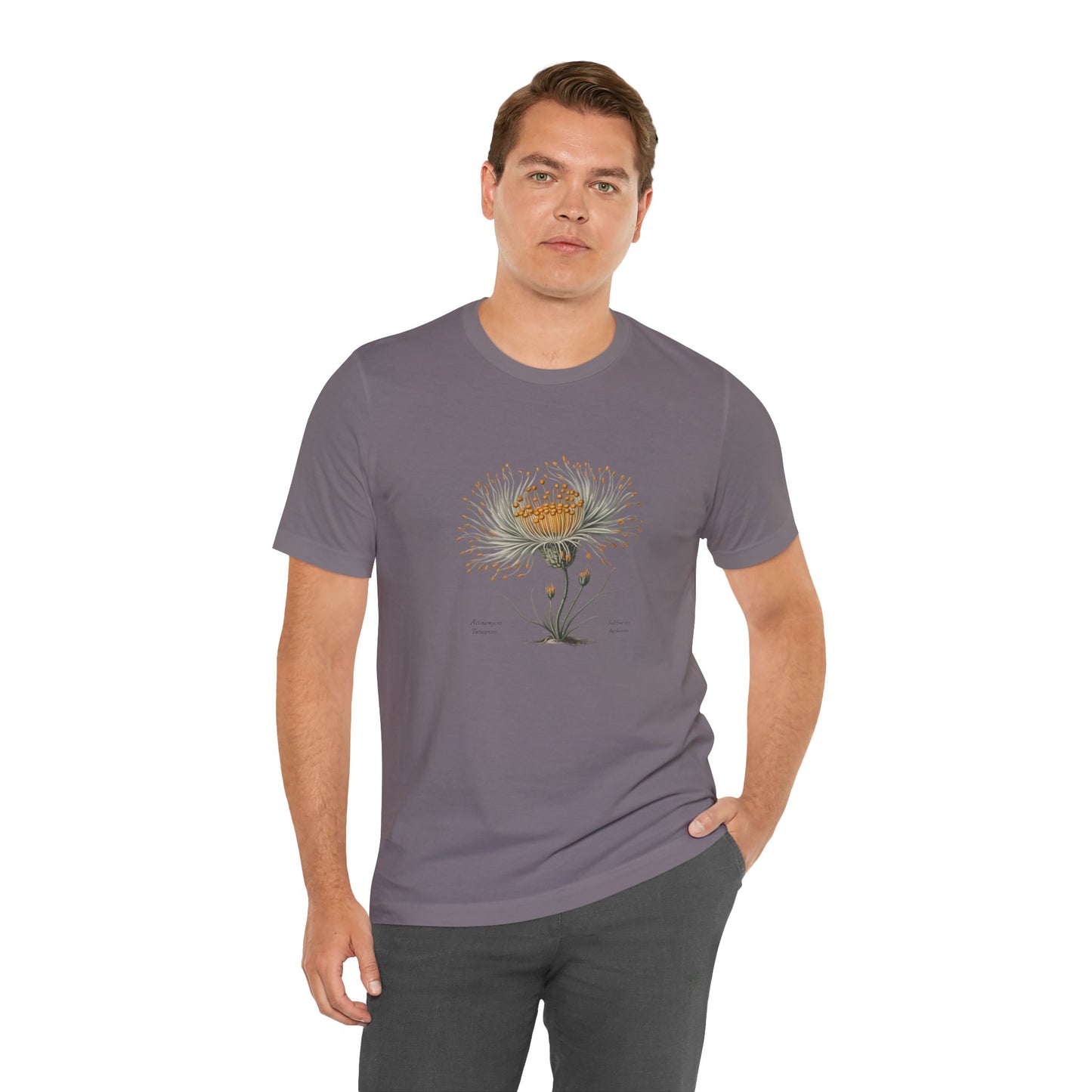 Actinomyces Turicensis Botanical Tee — Vintage Scientific Wildflower Illustration Science in Bloom Collection - Medical Art Apparel