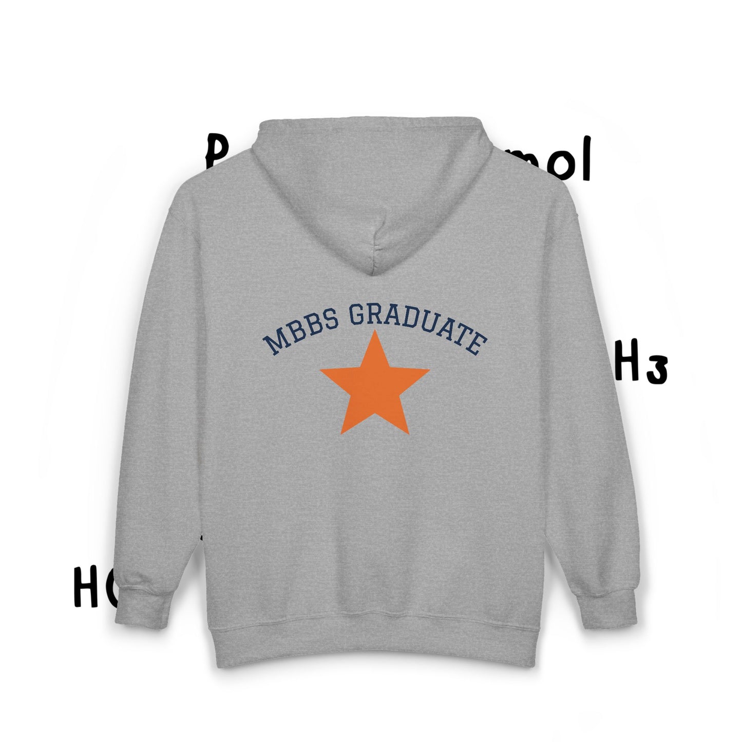 MBBS Graduate Star Hoodie Art of Medicine victory apparel