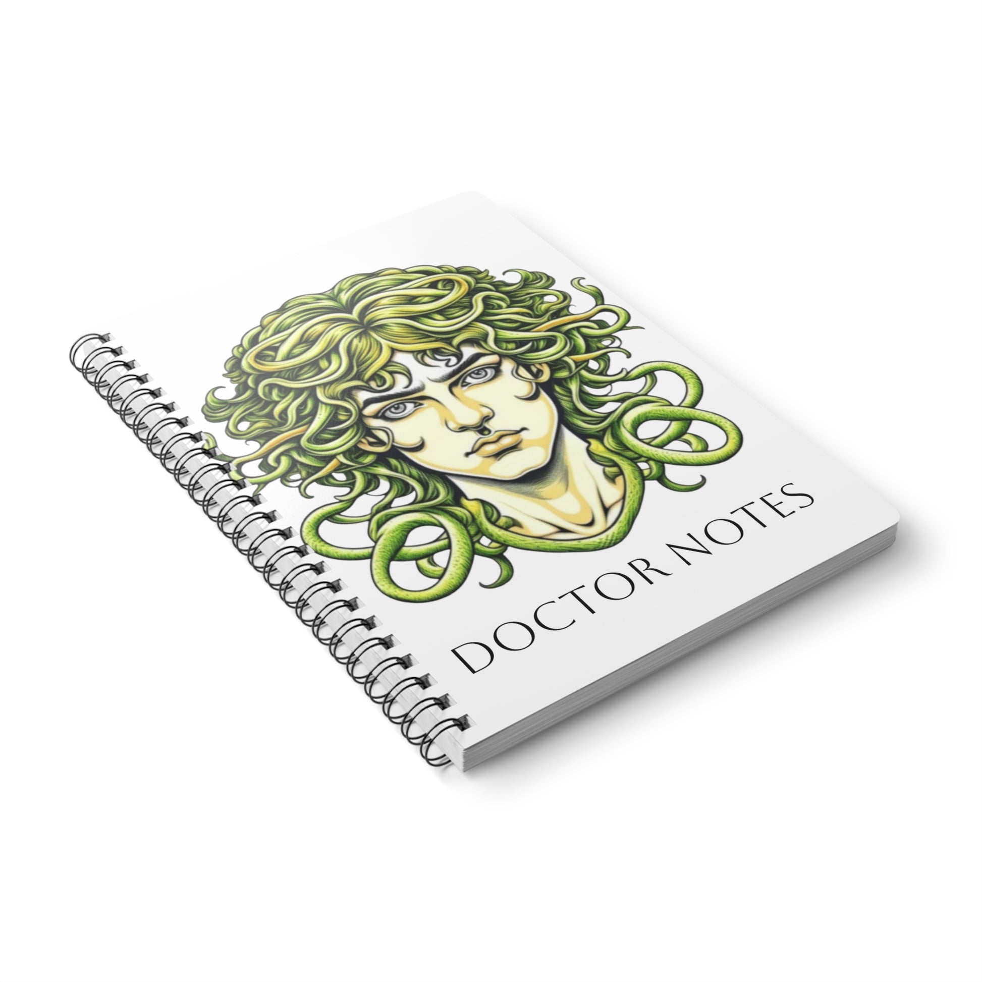Medusa Doctor Notes Notebook art of medicine mythic diary