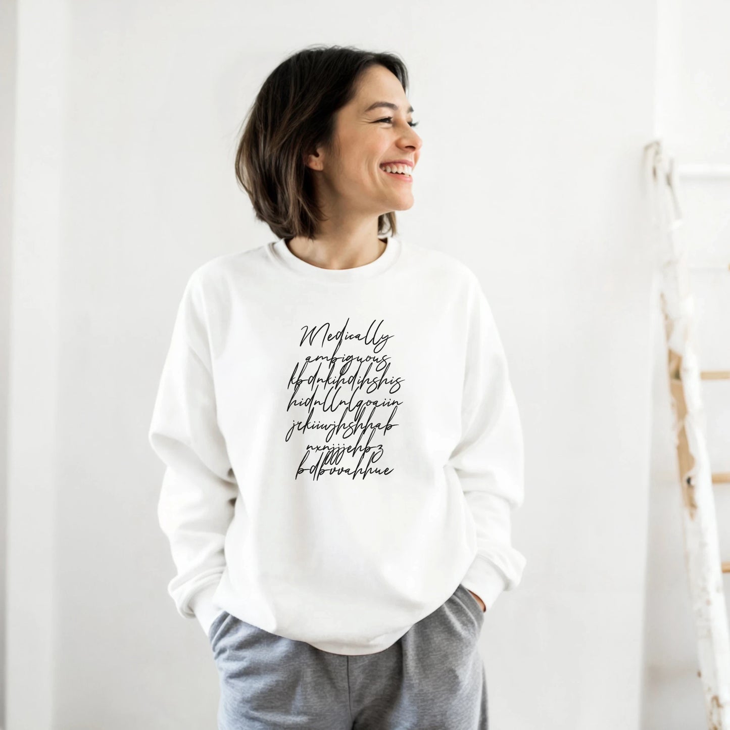 Medically Ambiguous Sweatshirt unique medical school sweater