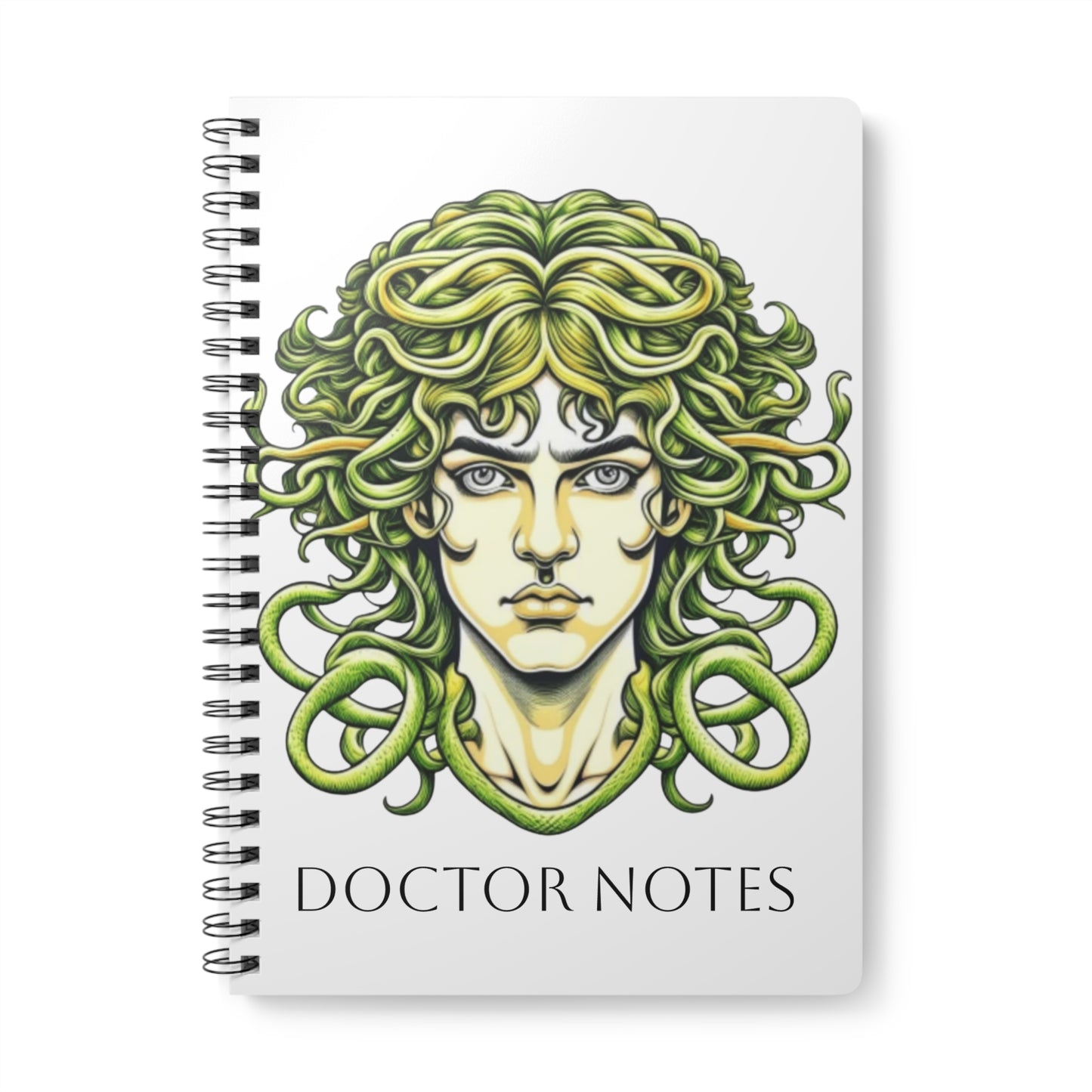 Medusa Doctor Notes Notebook unique healthcare gift journal