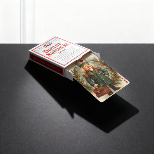Doctor Nutcracker Deck professional healthcare worker cards