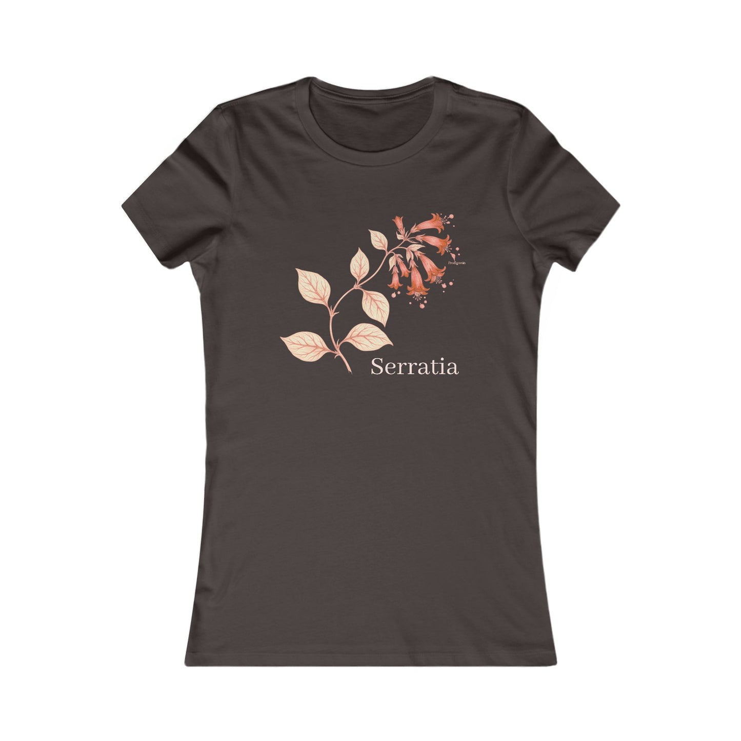 Serratia Flower Tee art of medicine botanical design