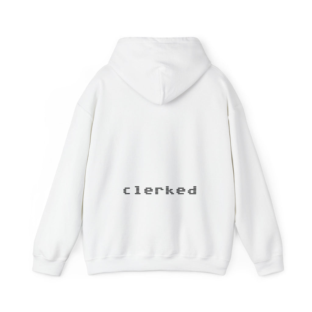 Anatomical Heart Floral Clerked Hoodie