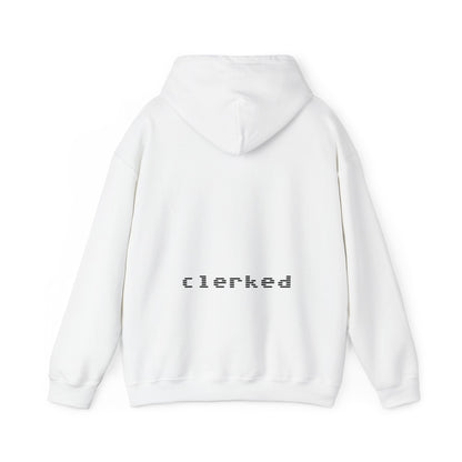 Anatomical Heart Floral Clerked Hoodie