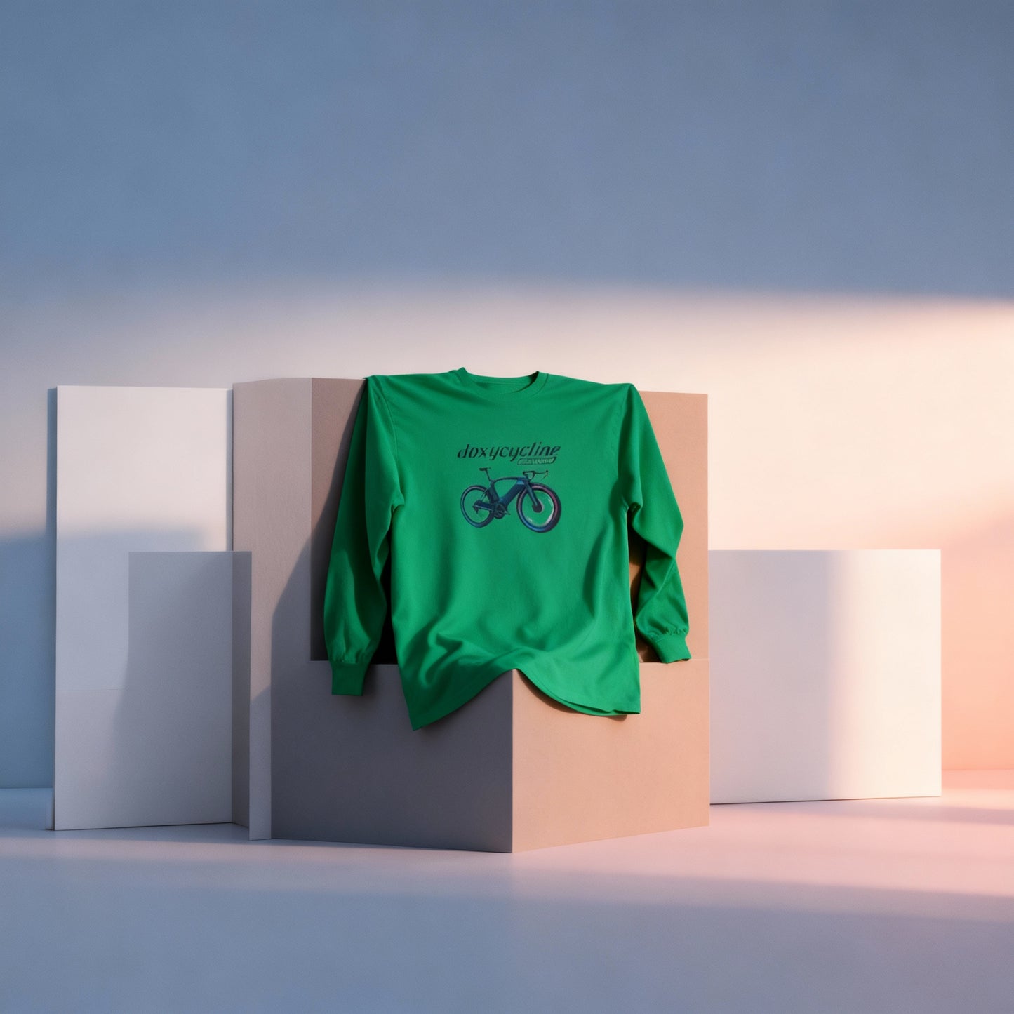 Cycling Doctor Graphic Long Sleeve Tee professional medical style shirt