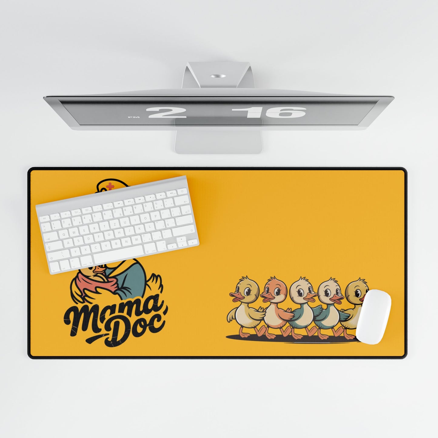 Nurse Desk Mats with Mama Doc Design unique doctor gift office gear