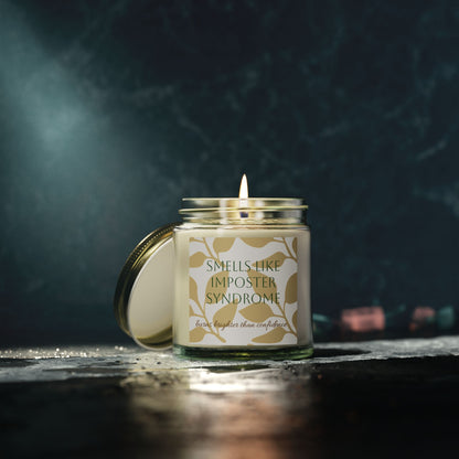 Imposter Syndrome Candle professional medical office candle
