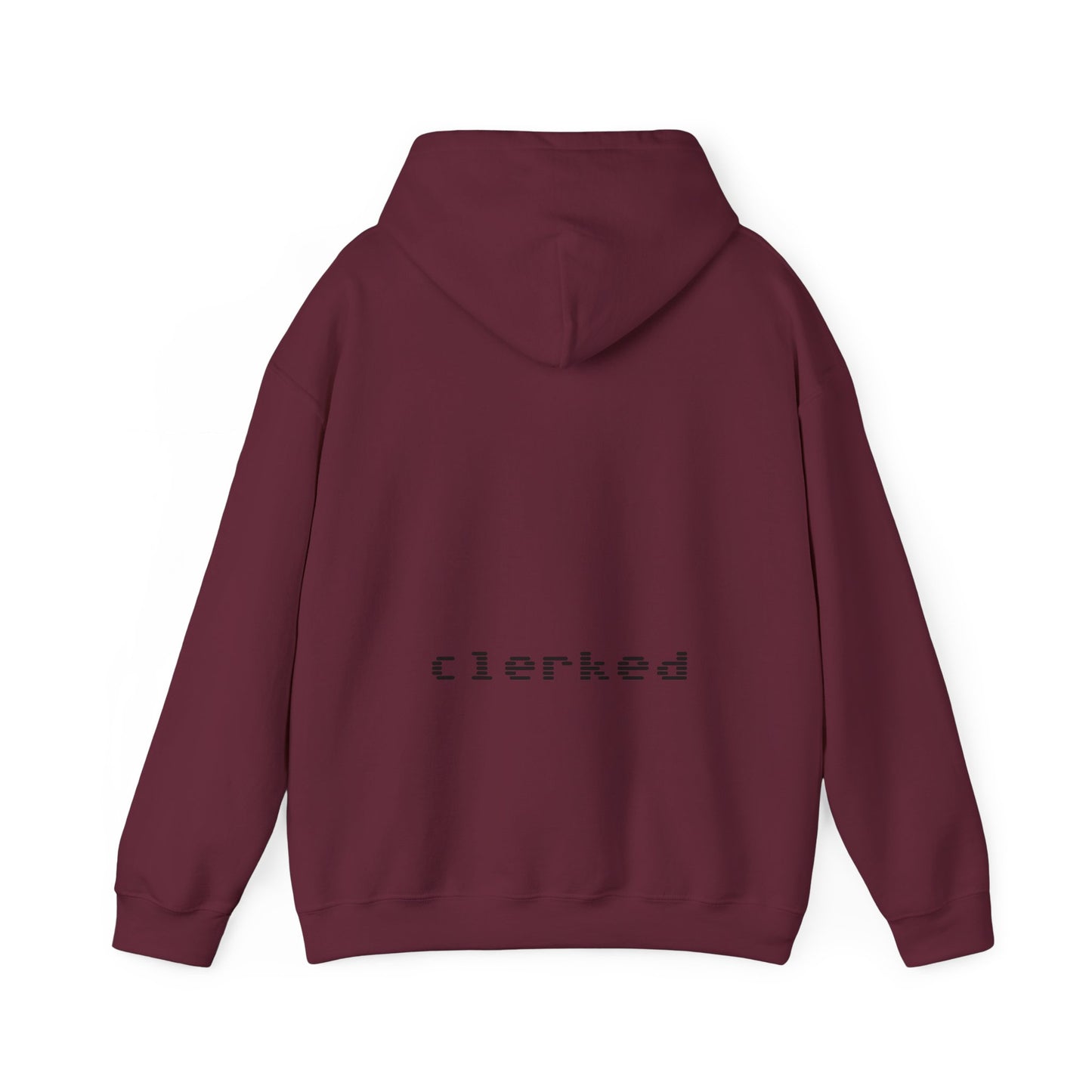 Anatomical Heart Floral Clerked Hoodie