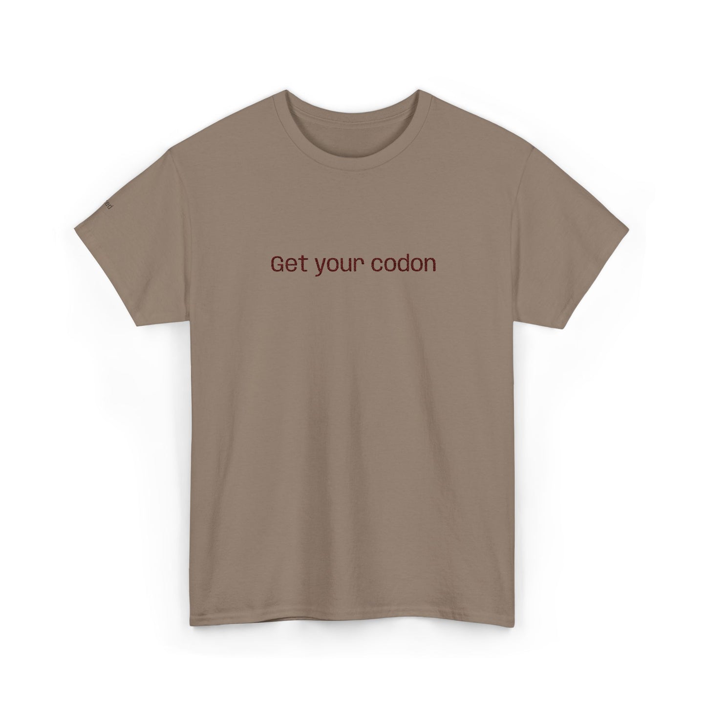 “Get your codon” Embroidered Tee