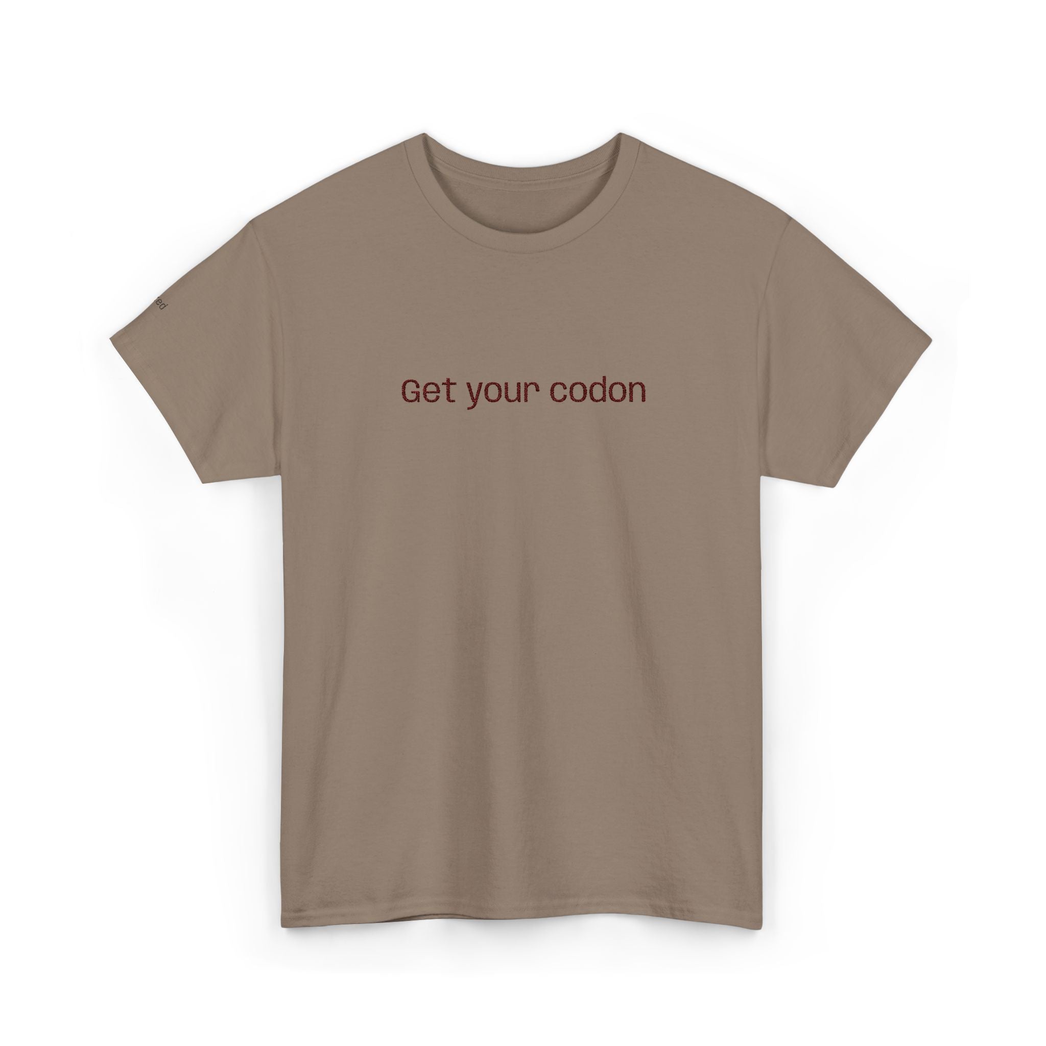 “Get your codon” Embroidered Tee
