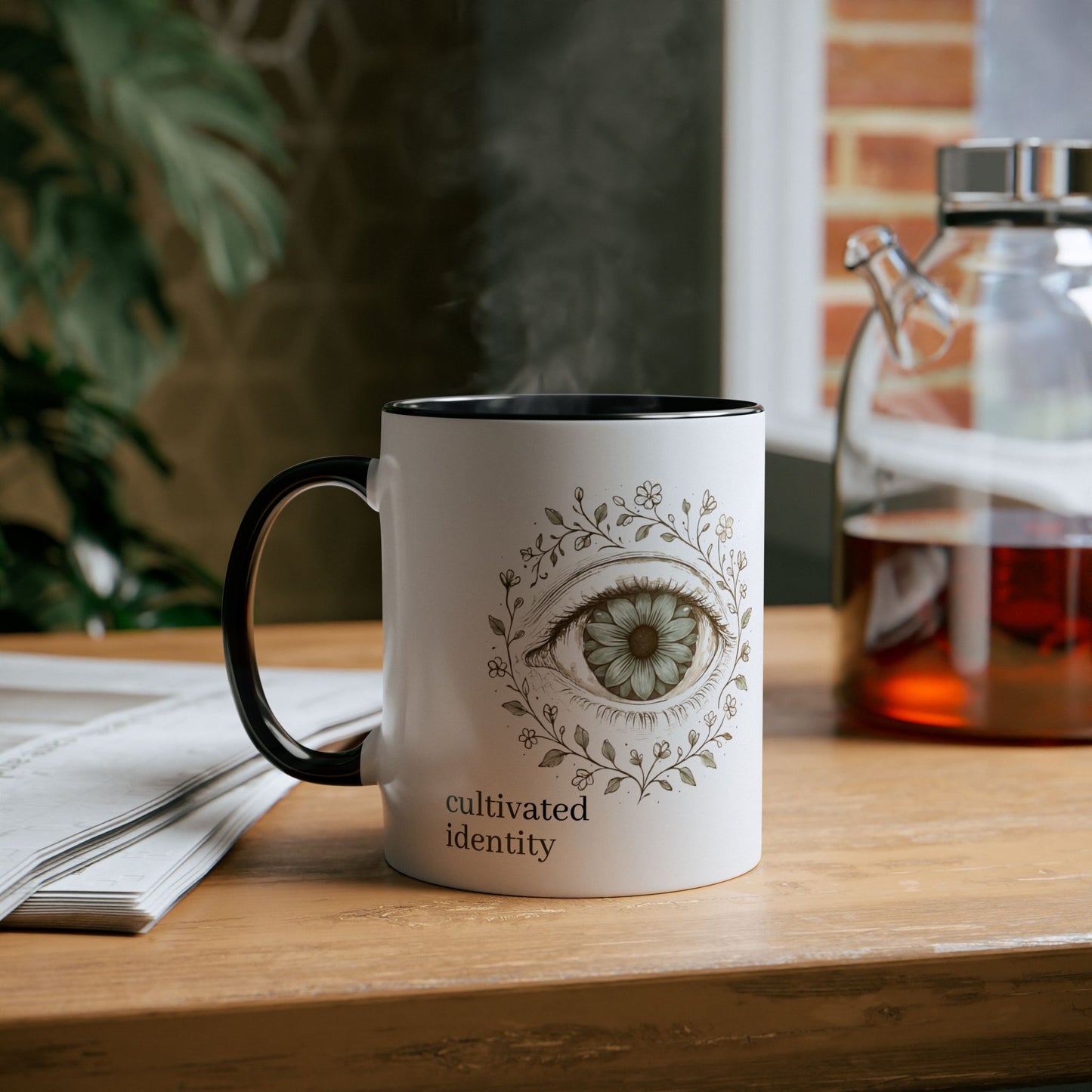Botanical Iris Anatomy Mug Art of Medicine apparel 14