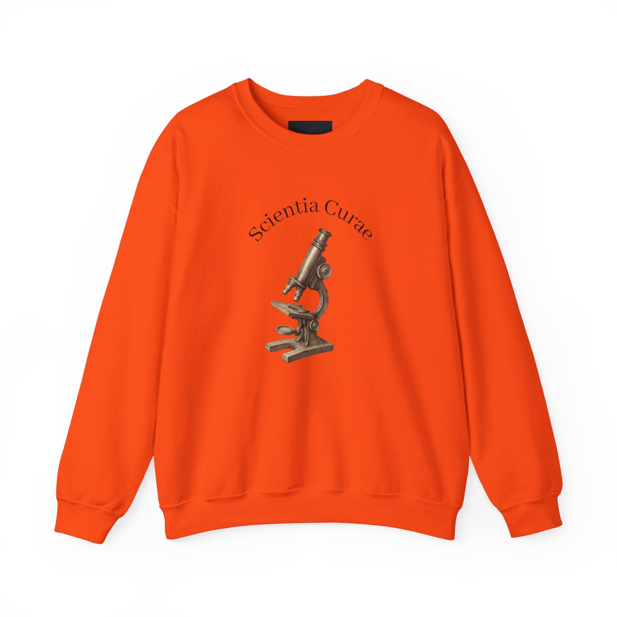 Microscope Science Curiosity Sweatshirt science career style sweater
