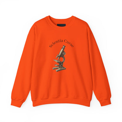 Microscope Science Curiosity Sweatshirt science career style sweater