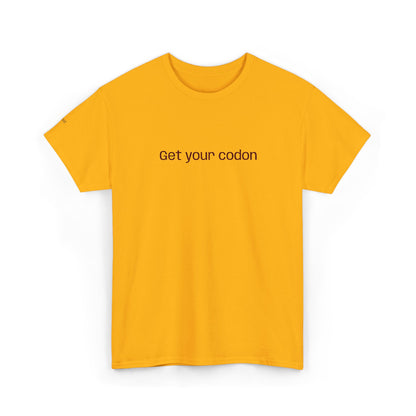 “Get your codon” Embroidered Tee