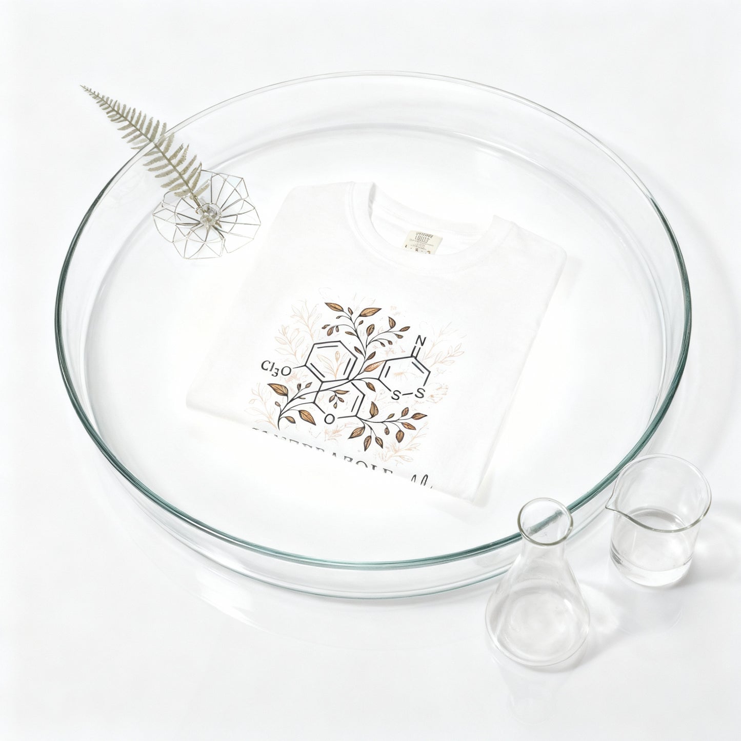 Omeprazole Funny Botanical Pharmacy Tee science in bloom