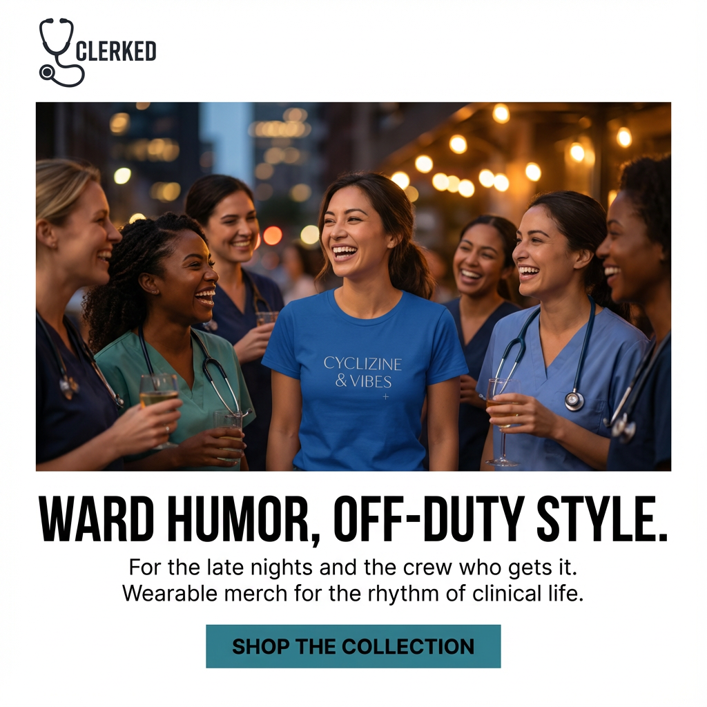 Cyclizine & Vibes Only Women's Tee Art of Medicine apparel 2