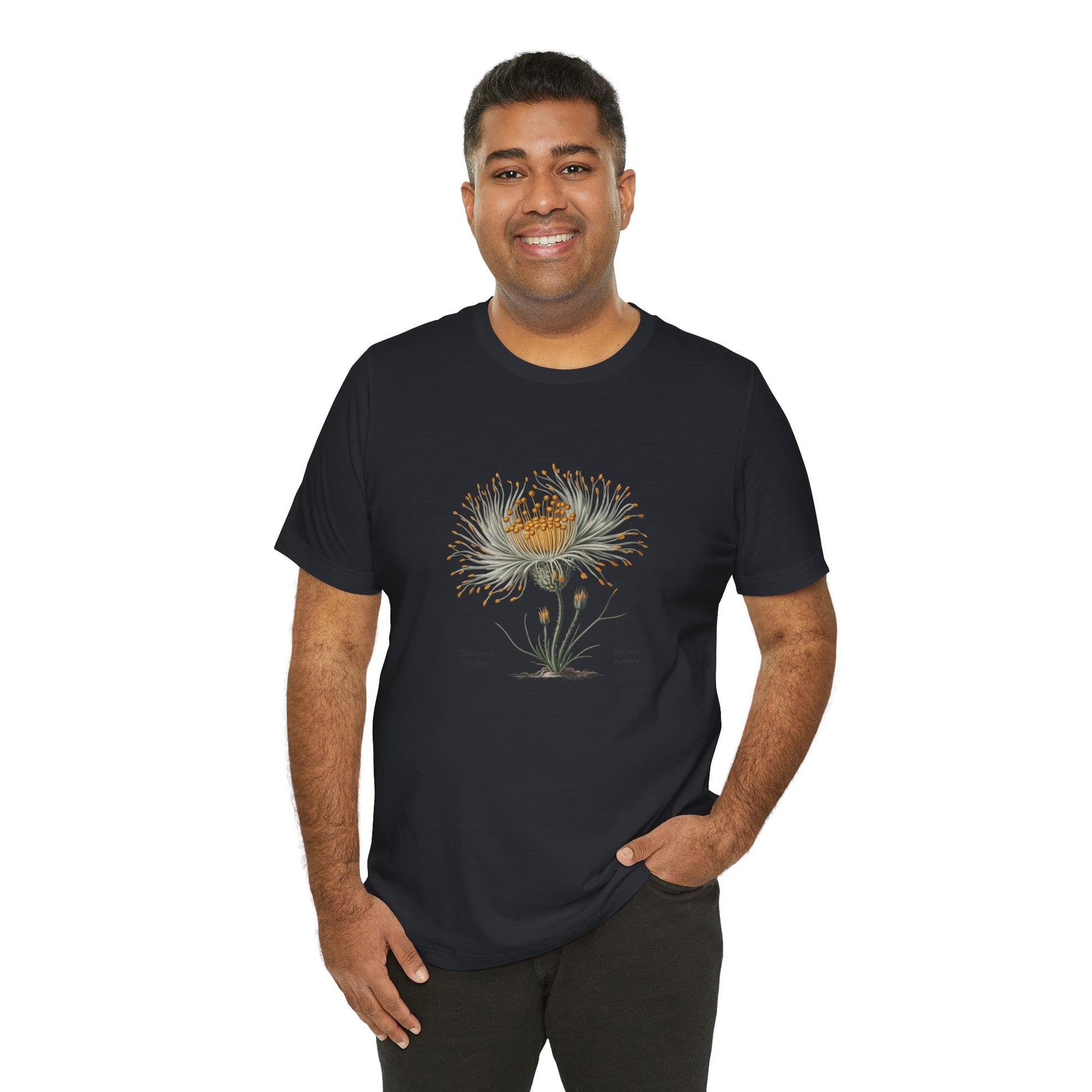Actinomyces Turicensis Botanical Tee — Vintage Scientific Wildflower Illustration Science in Bloom Collection - Medical Art Apparel