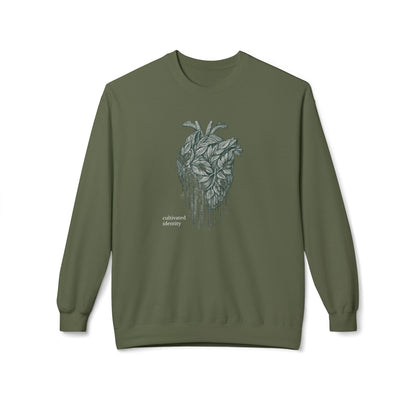Botanical Anatomical Heart Sweatshirt healthcare student milestone