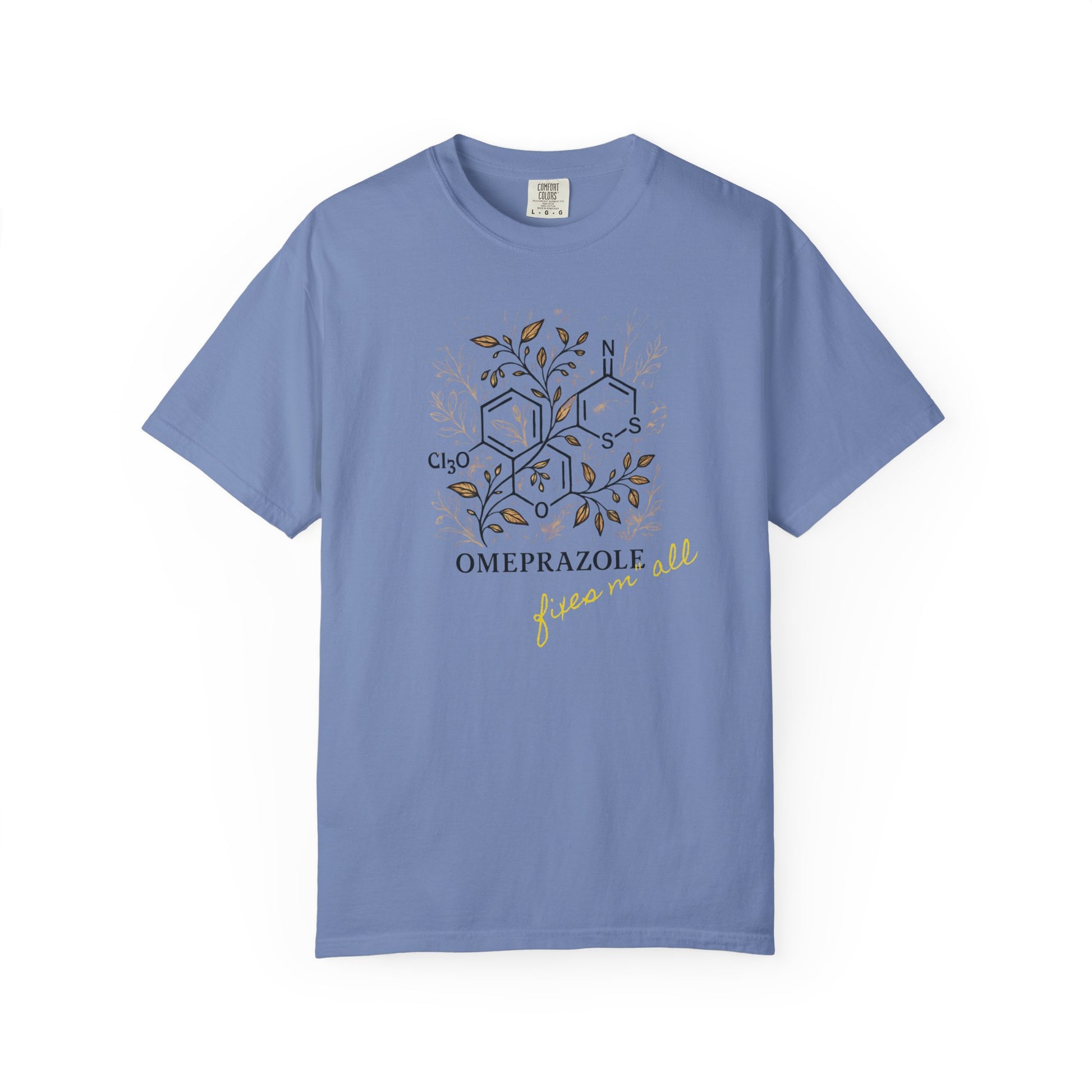 Omeprazole Funny Botanical Pharmacy Tee Art of Medicine apparel 15