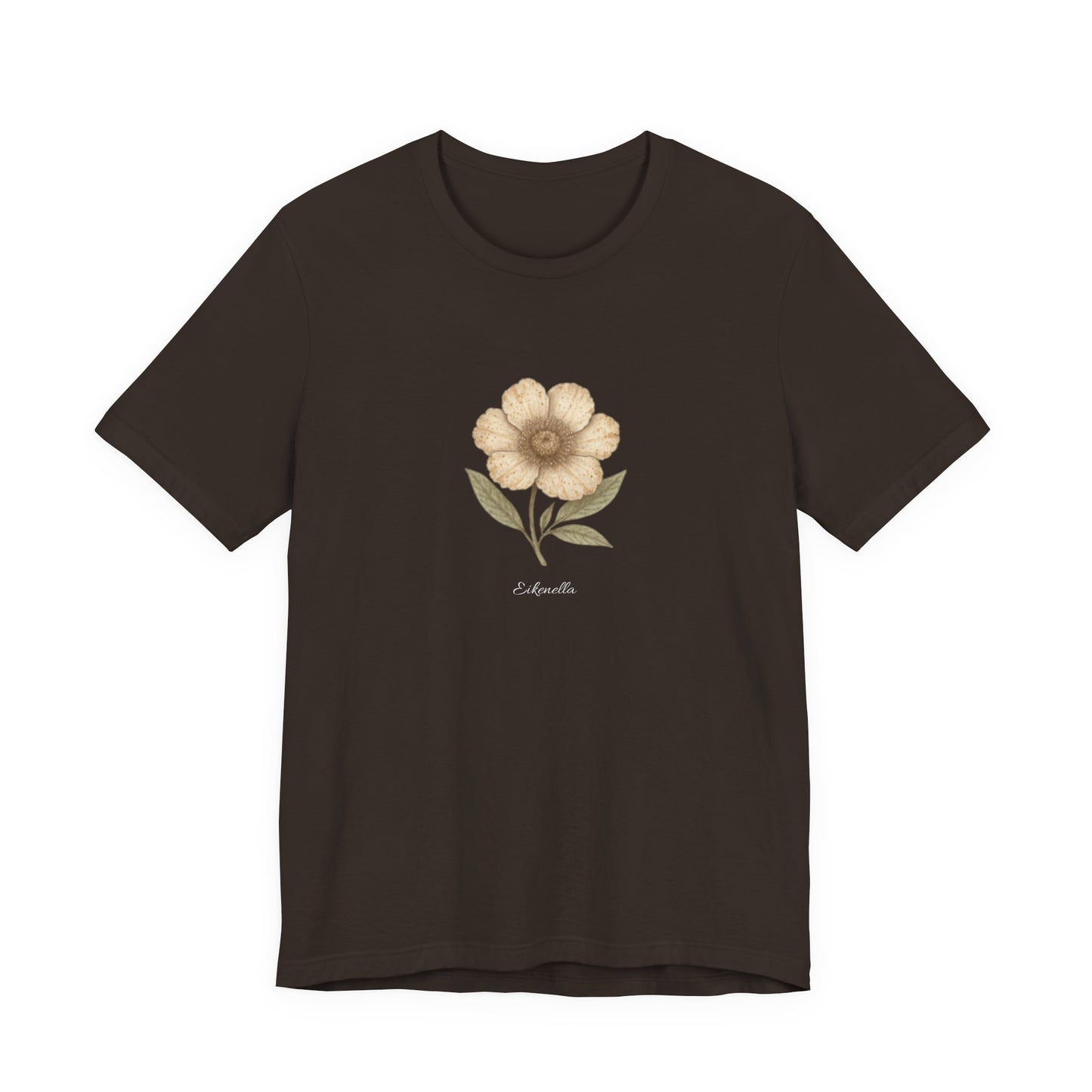 Eikenella Corrodens Imaginary Flower Design Tee Science in Bloom