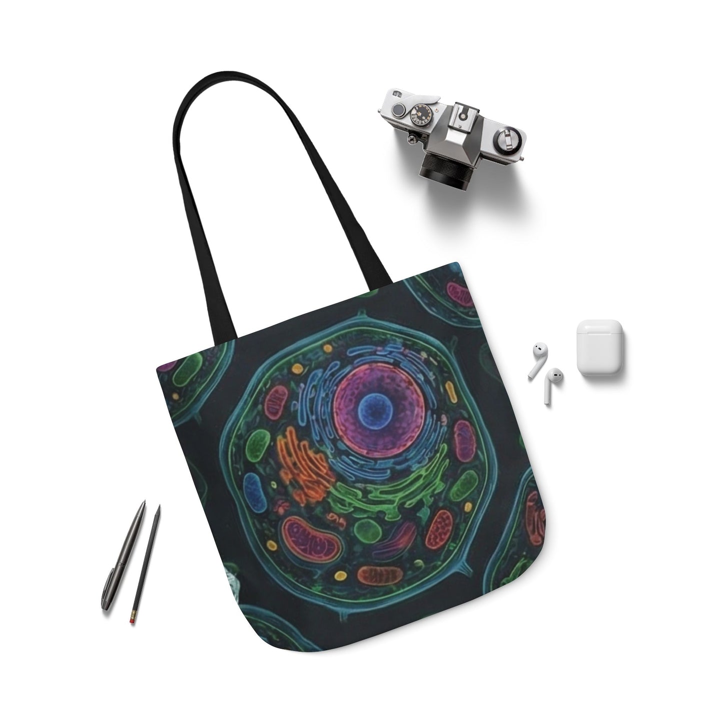 Cell Section Canvas Tote Bag Art of Medicine bag 8