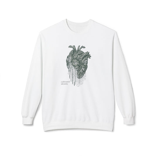 Botanical Anatomical Heart Sweatshirt unique medical art hoodie