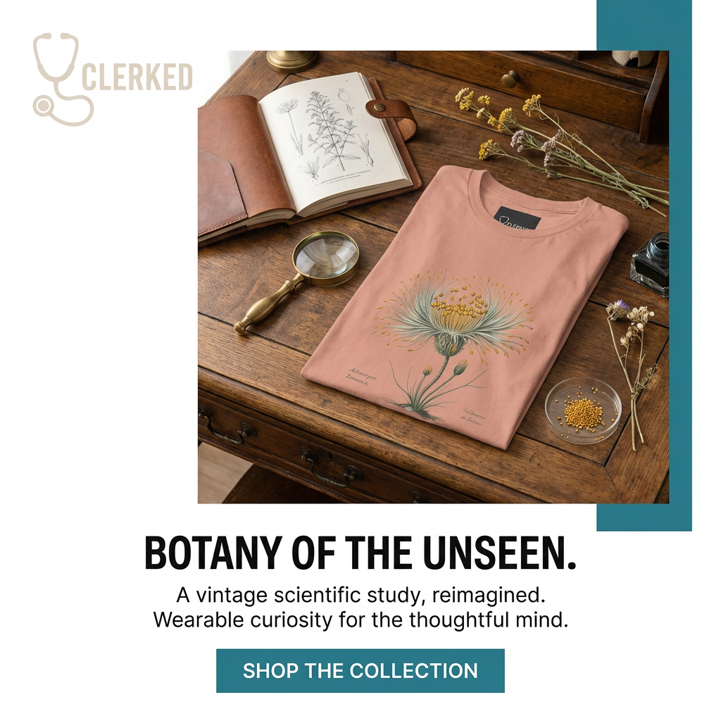 Actinomyces Turicensis Botanical Tee Art of Medicine apparel 2
