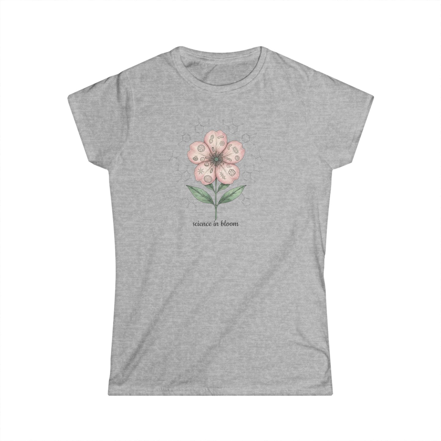 Botanical Science in Bloom Flower Tee Art of Medicine apparel