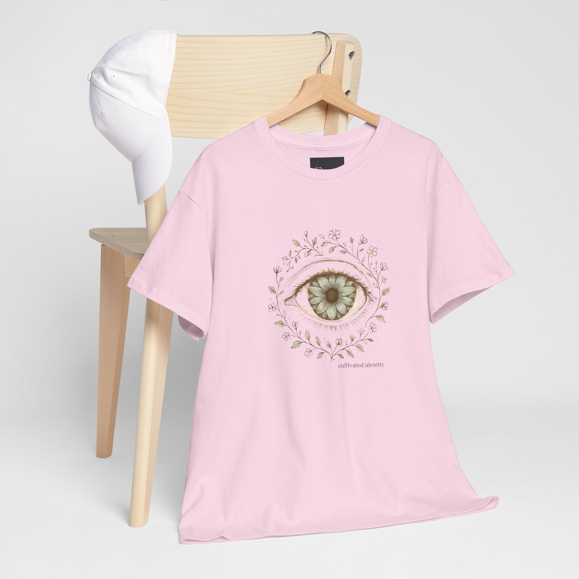 Botanical Anatomical Eye Tee unique healthcare worker apparel