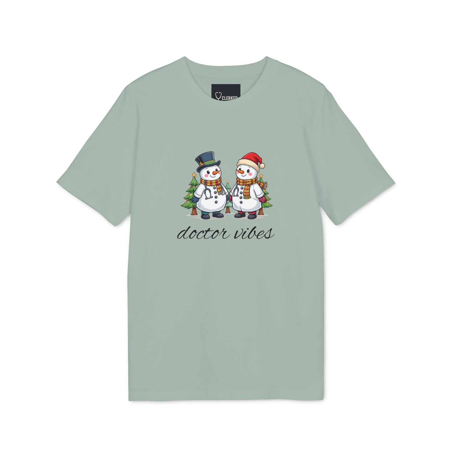 Doctor Vibes Snowmen T-shirt art of medicine holiday style shirt