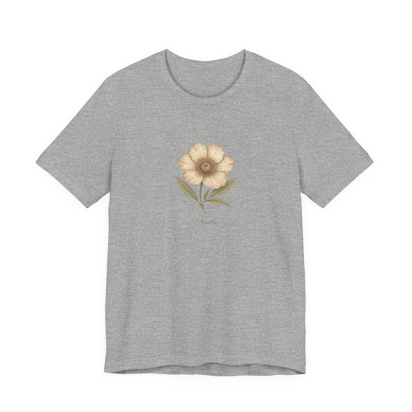 Eikenella Corrodens Imaginary Flower Design Tee Science in Bloom