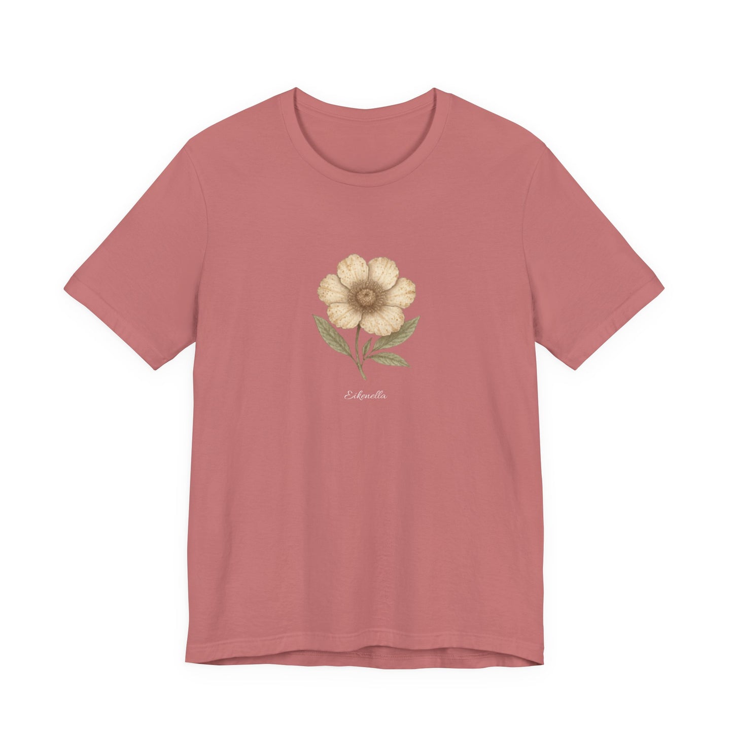 Eikenella Corrodens Imaginary Flower Design Tee Science in Bloom