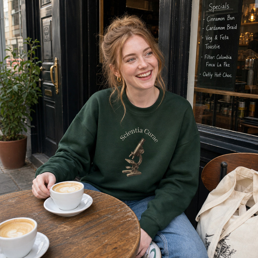 Microscope Science Curiosity Unisex Sweatshirt