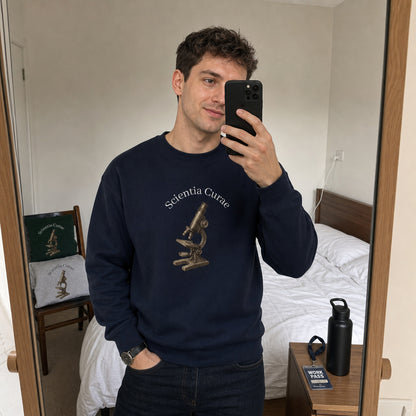Microscope Science Curiosity Unisex Sweatshirt