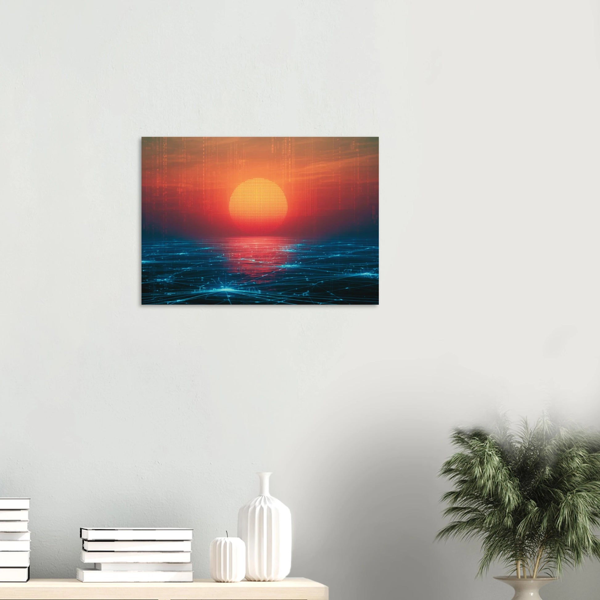 Sunrise in the Machine Garden Art of Medicine series v1