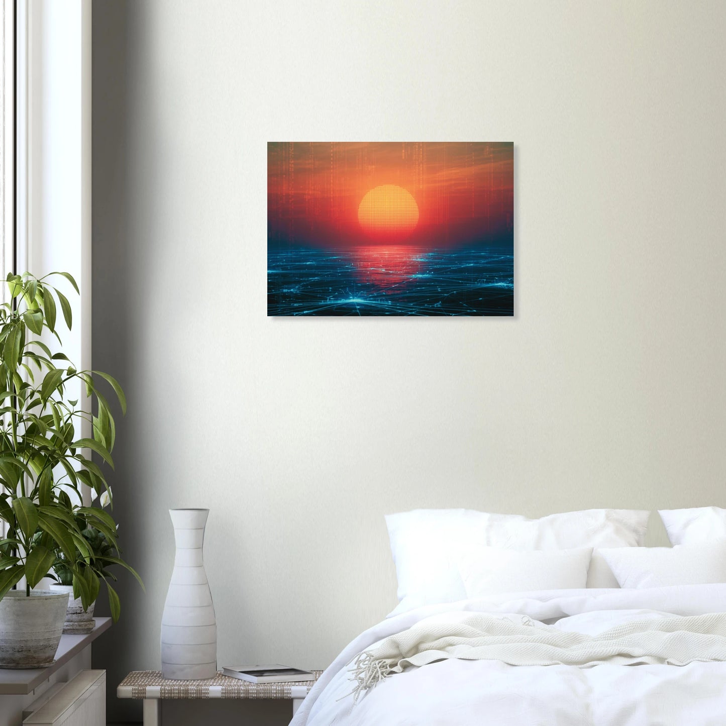 Sunrise in the Machine Garden Art of Medicine series v1