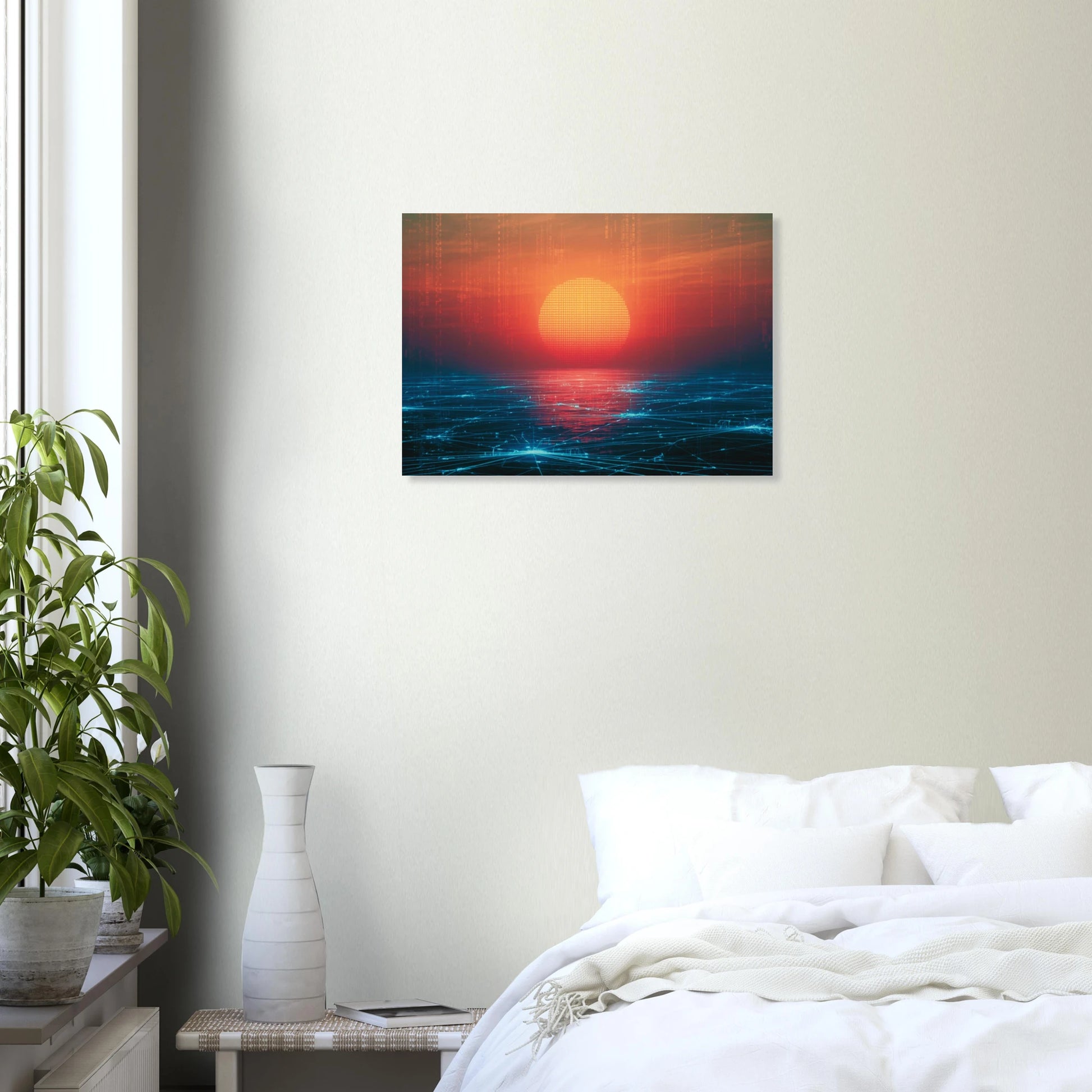 Sunrise in the Machine Garden Art of Medicine series v1