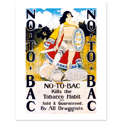 Vintage Anti-Smoking Ad Print Art of Medicine 11