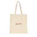 Going to Clinic Tote Bag organic eco-friendly bag detail