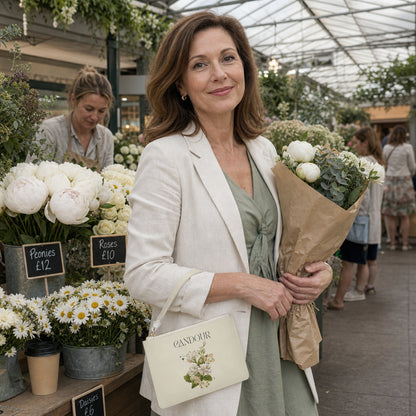 Candour Floral Clutch Bag